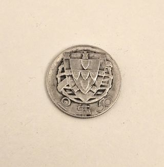 Lote 4 Monedas Plata Portuguesas