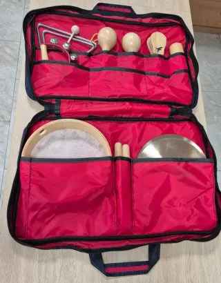 Set de Percusión Infantil con Bolsa