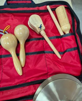 Set de Percusión Infantil con Bolsa
