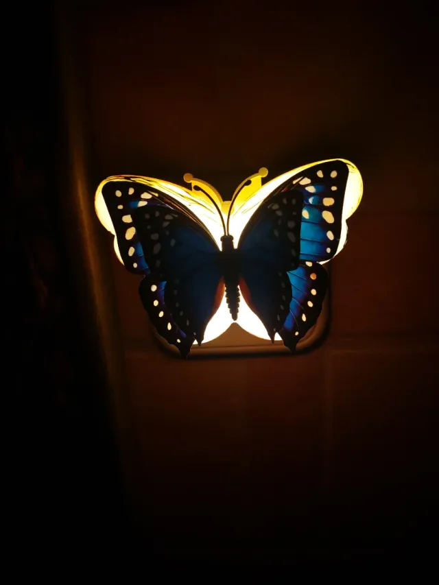 Luz Nocturna Mariposa