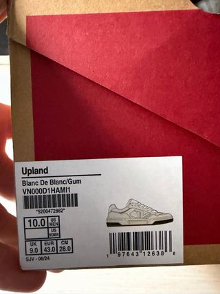 Zapatillas Vans Upland Beige/Blanco