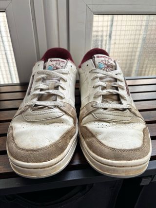 Reebok Hombre Beige/Blanco