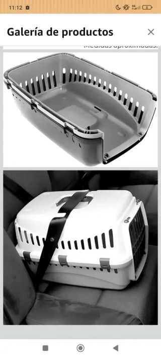 Transportín gato/perro pequeño