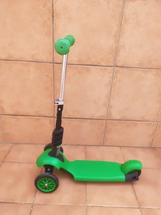 Patinete 3 Ruedas Decathlon Verde