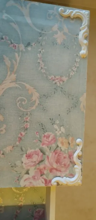 Conjunto Mesa, Espejo, Estantería y marco.