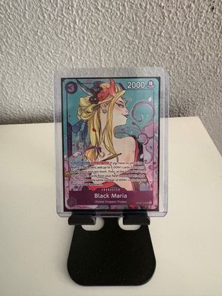 Carta Black Maria Promocional OP TCG
