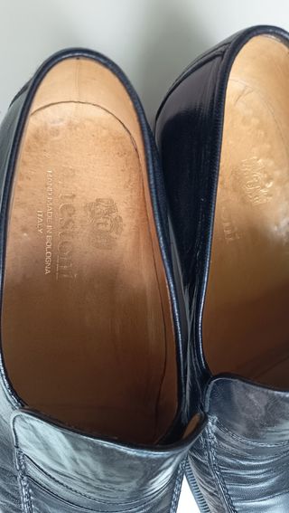 Mocassini Florsheim Pelle Blu Tg.40