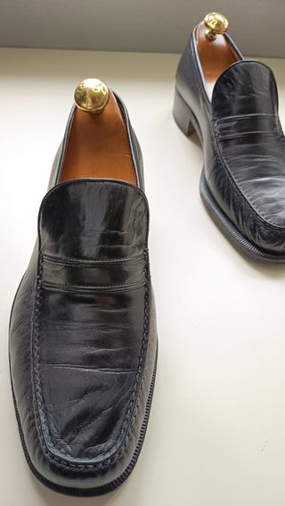 Mocassini Florsheim Pelle Blu Tg.40