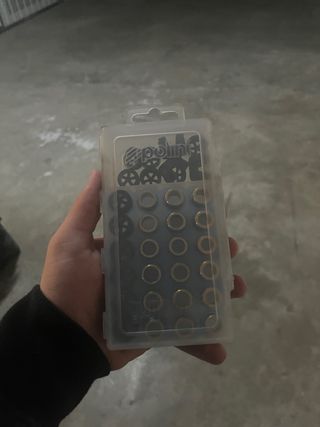 Rodillos Variador Polini Scooter Negro/Dorado