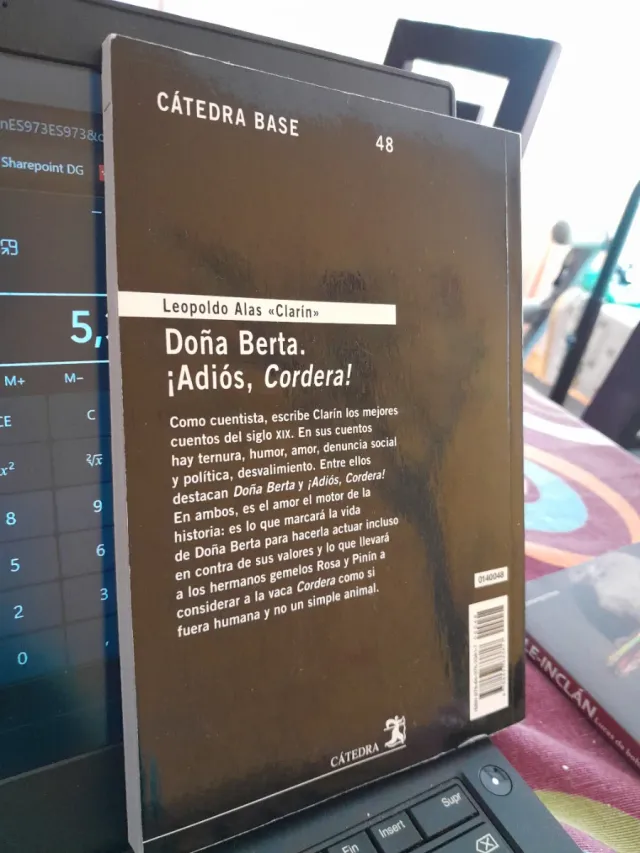 Doña Berta; ¡Adiós, Cordera!