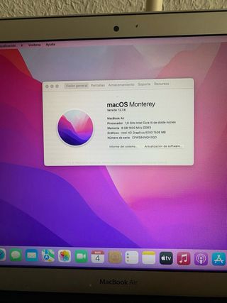 MacBook Air Plata 2015, 13 pulgadas Nuevecito