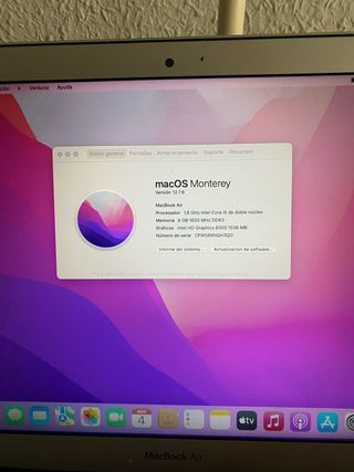 MacBook Air Plata 2015, 13 pulgadas Nuevecito