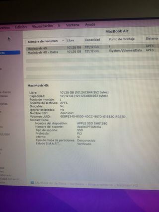 MacBook Air Plata 2015, 13 pulgadas Nuevecito