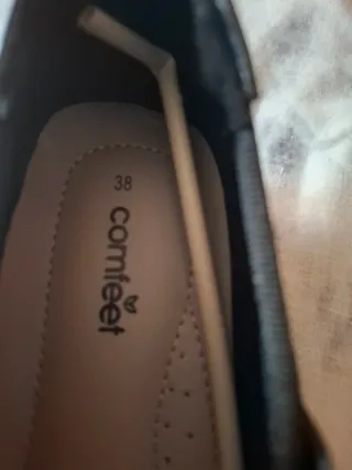 Zapatos Comfeet Talla 38 Negros
