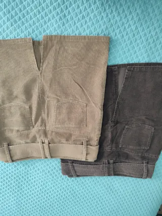 Faldas de pana talla 40