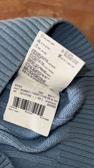 Jersey Burberry Hombre Azul