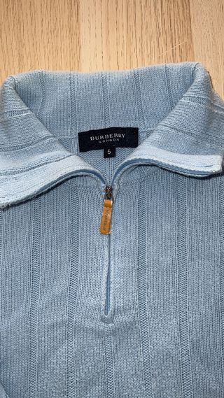 Jersey Burberry Hombre Azul