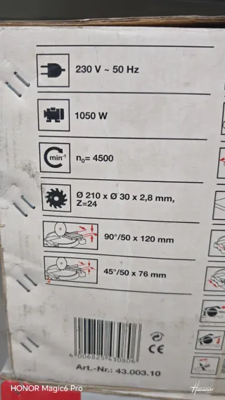 Sierra Ingletadora Einhell KGST 210