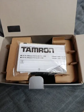 Objetivo Tamron SP 70-300mm