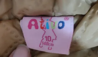 Chaqueta niña peluche estampado animal