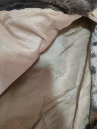 Chaqueta niña peluche estampado animal