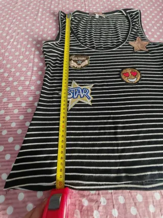 Canotta donna a righe