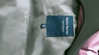 Piumino smanicato in vera piuma d'oca