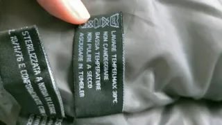 Piumino smanicato in vera piuma d'oca