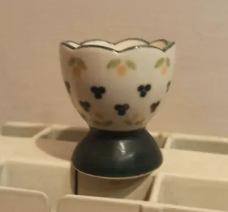 Coppetta porta uova Wald decorata