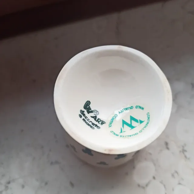 Coppetta porta uova Wald decorata