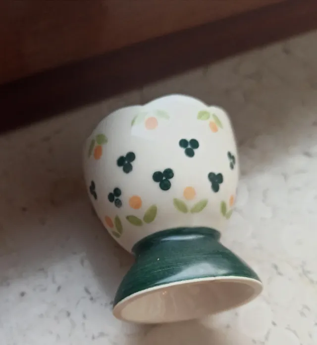 Coppetta porta uova Wald decorata