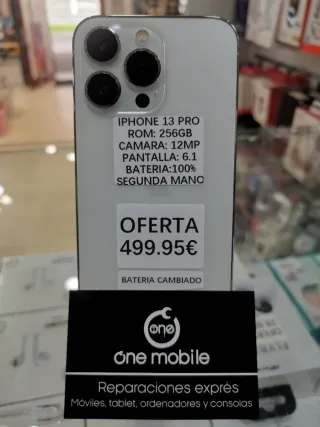 iPhone 13 Pro 256GB Plata