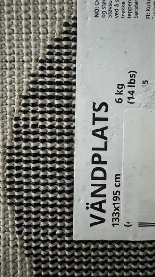 2 Alfombras de 133x195cm