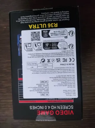 Consola Retro CAPCOM R36 Ultra Blanca