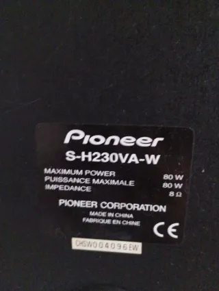 Altavoces Pioneer Madera