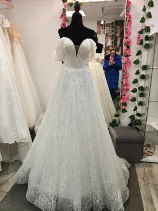Vestido de Novia Brillante