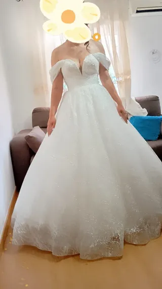 Vestido de Novia Brillante