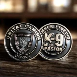 Moneda K-9 Policía Girona Unitat Canina