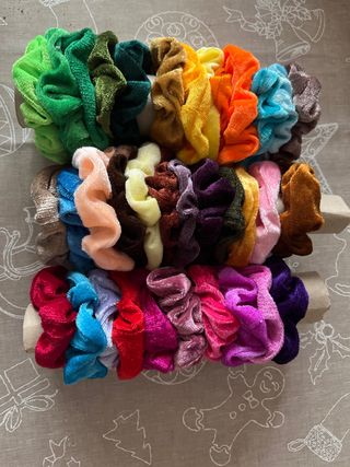 Coleteros de terciopelo multicolor