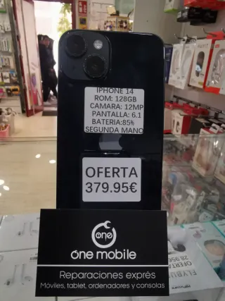 iPhone 14 128GB Negro Segunda Mano