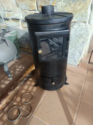Estufa de leña económica
