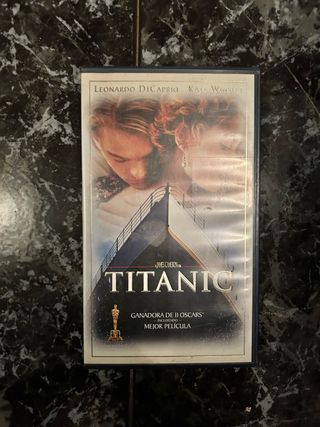 Película VHS Titanic (Español)