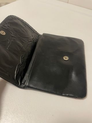 Bolso de mano y espejo vintage 80s