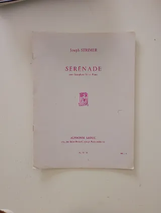 Sérénade - Joseph Strimer