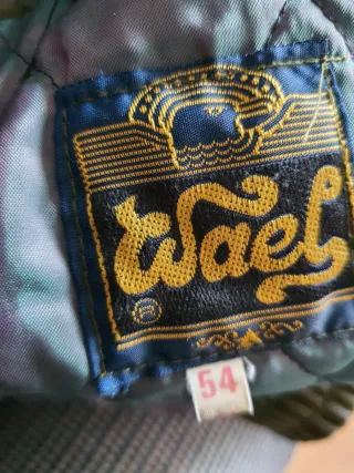 Chaqueta de ante y punto caballero verde