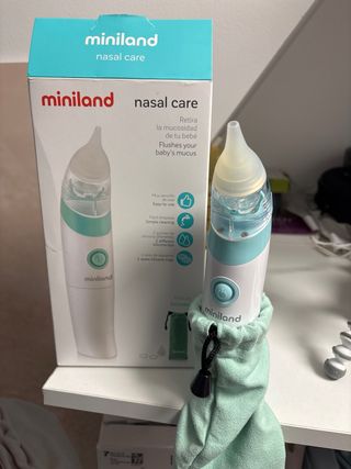 Cámara y Monitor Miniland y limpiador nasal