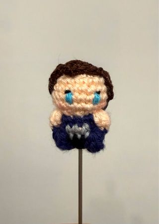 Mini amigurumi Colin - Bridgerton