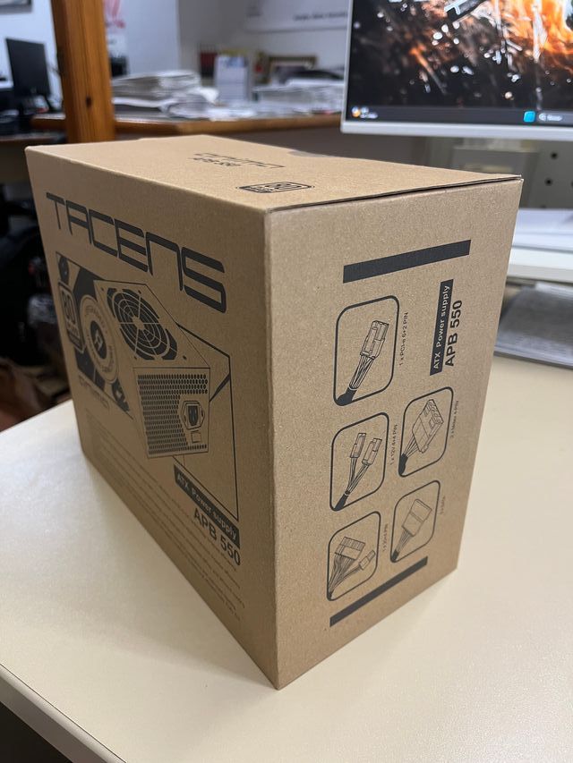 Fuente Alimentación TACENS 550W 80+ BRONZE