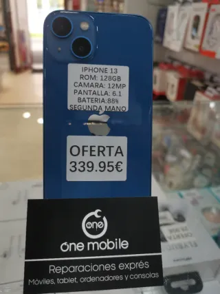 iPhone 13 128GB Azul Segunda Mano
