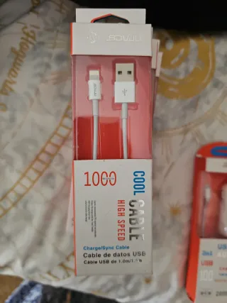 Cable Carga iPhone SOVJU 1.0m/1.5m